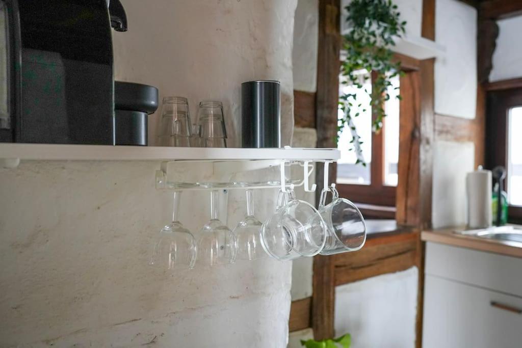 Charmante Fachwerk Wohnung Mit Terrasse In Der Altstadt Koblenz  Eksteriør bilde